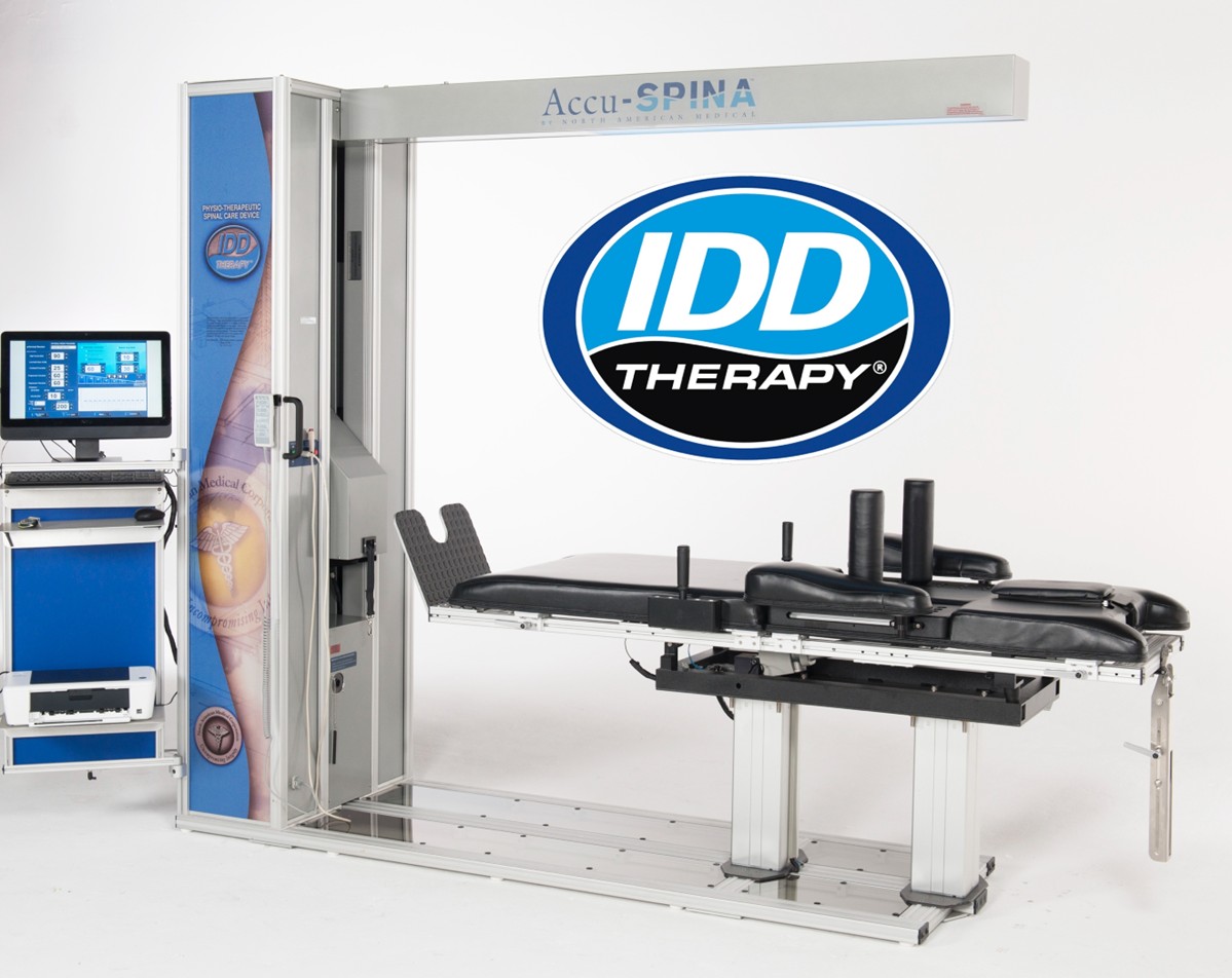 IDD Therapy treatment on the Accu-SPINA@ System at Neuropathy and Pain Centers of Las Vegas